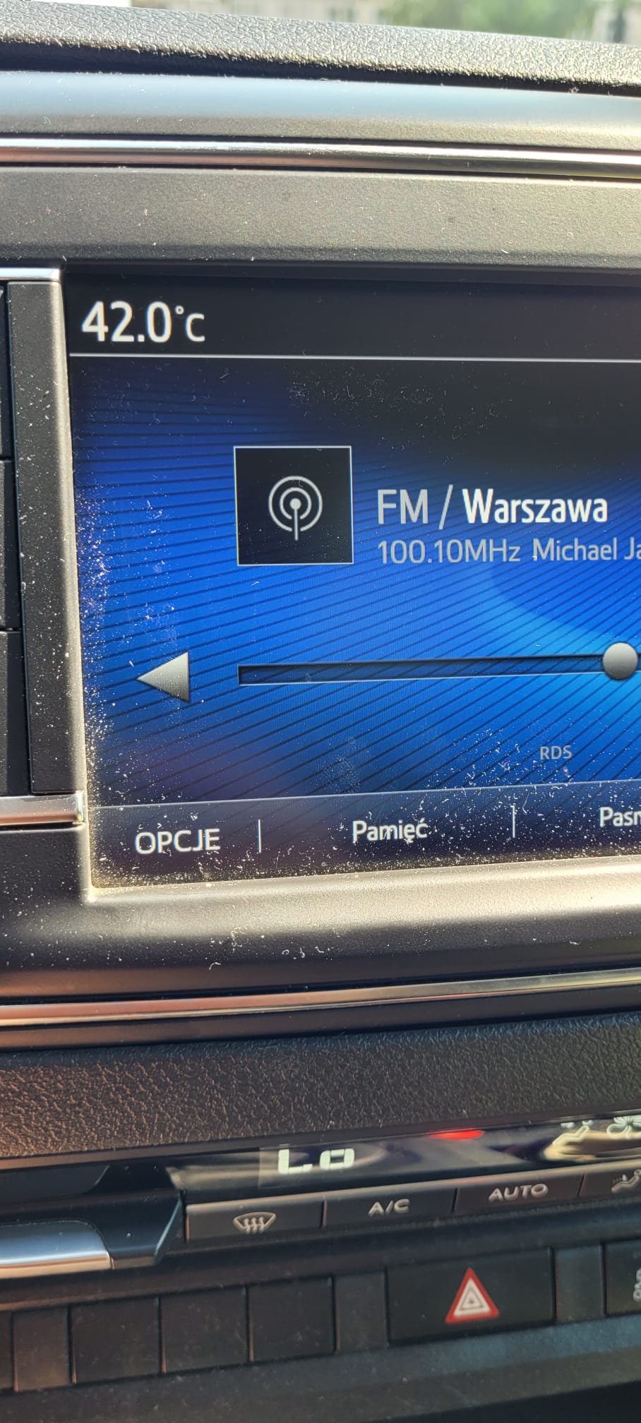 Varsovia bajo un calor inusual