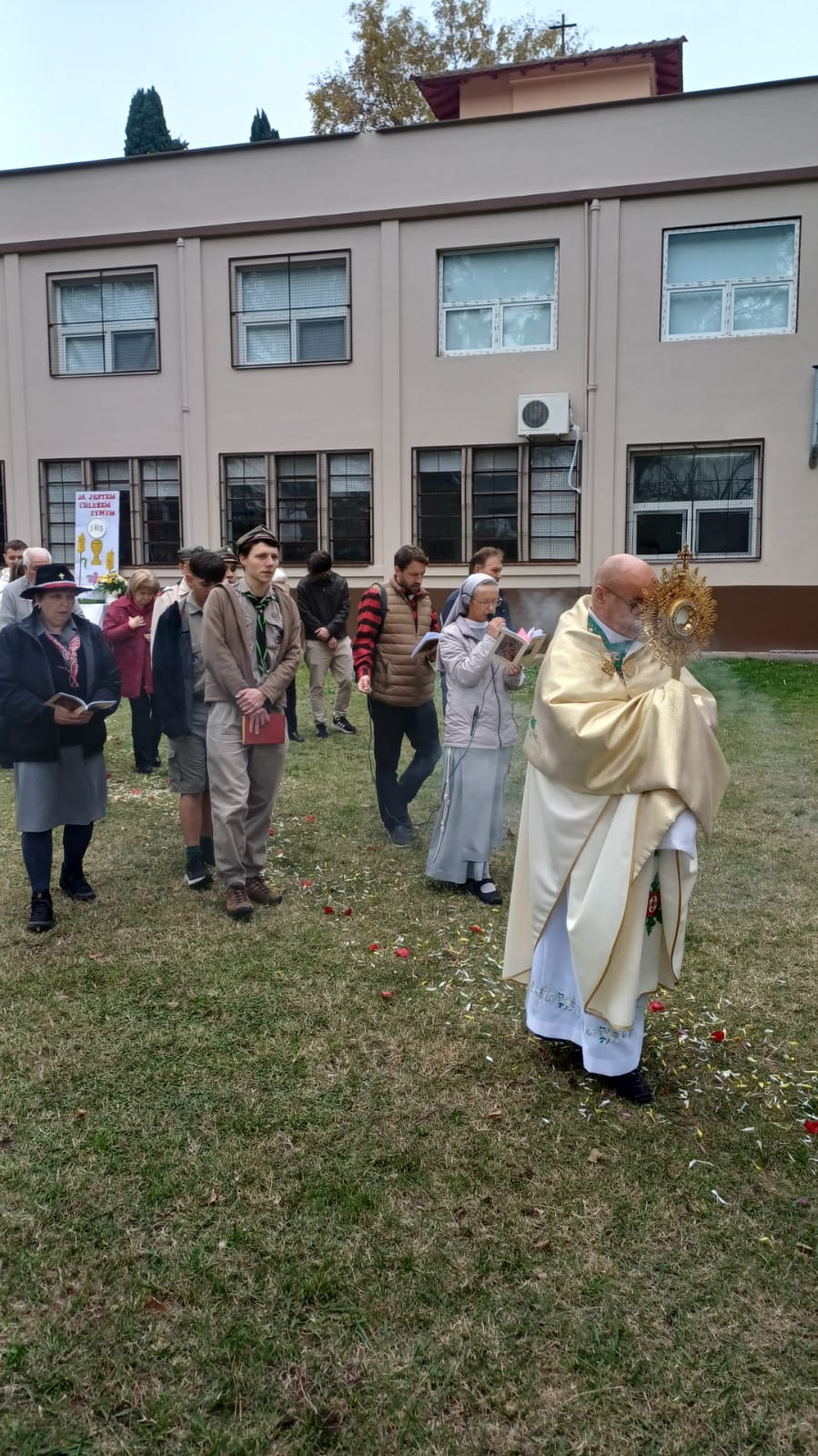Procesión de Corpus Christi en Martín Coronado