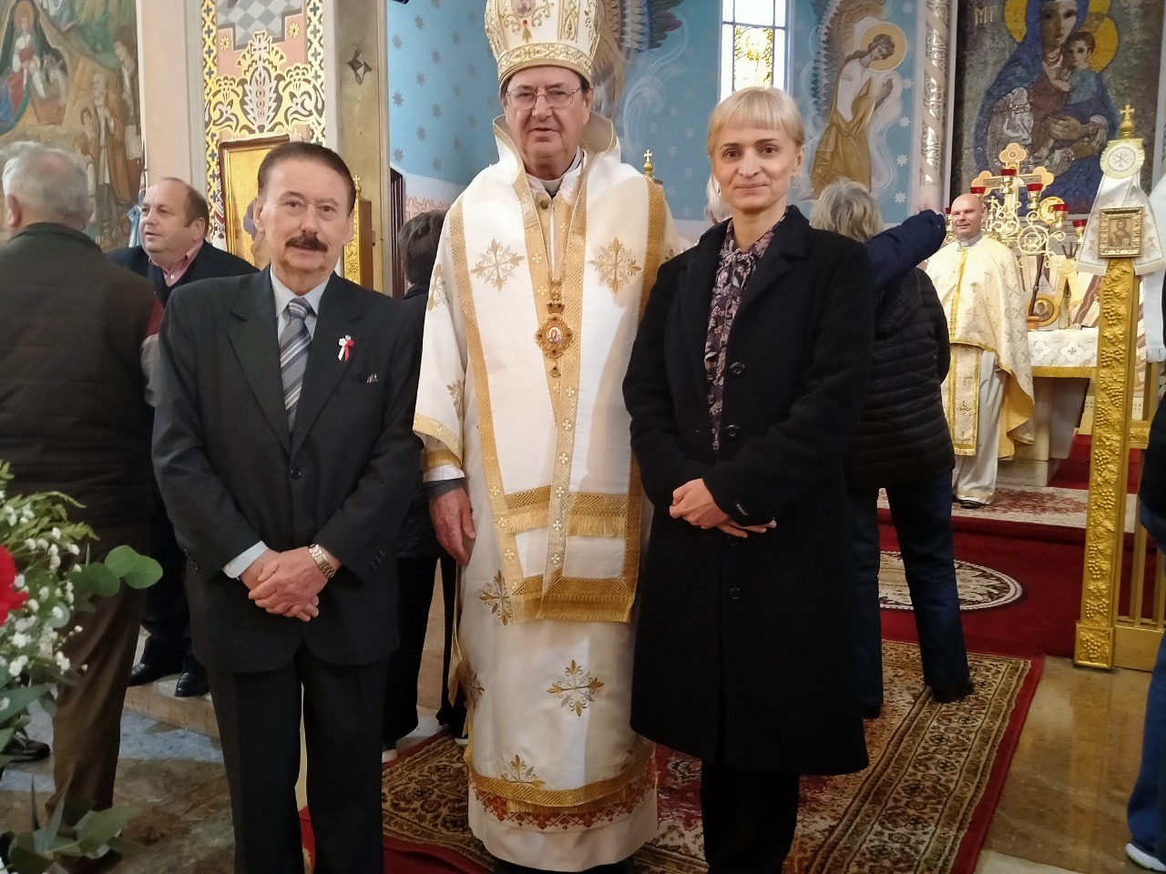 Misa de Acción de Gracias en la Catedral Greco Católica Ucrania