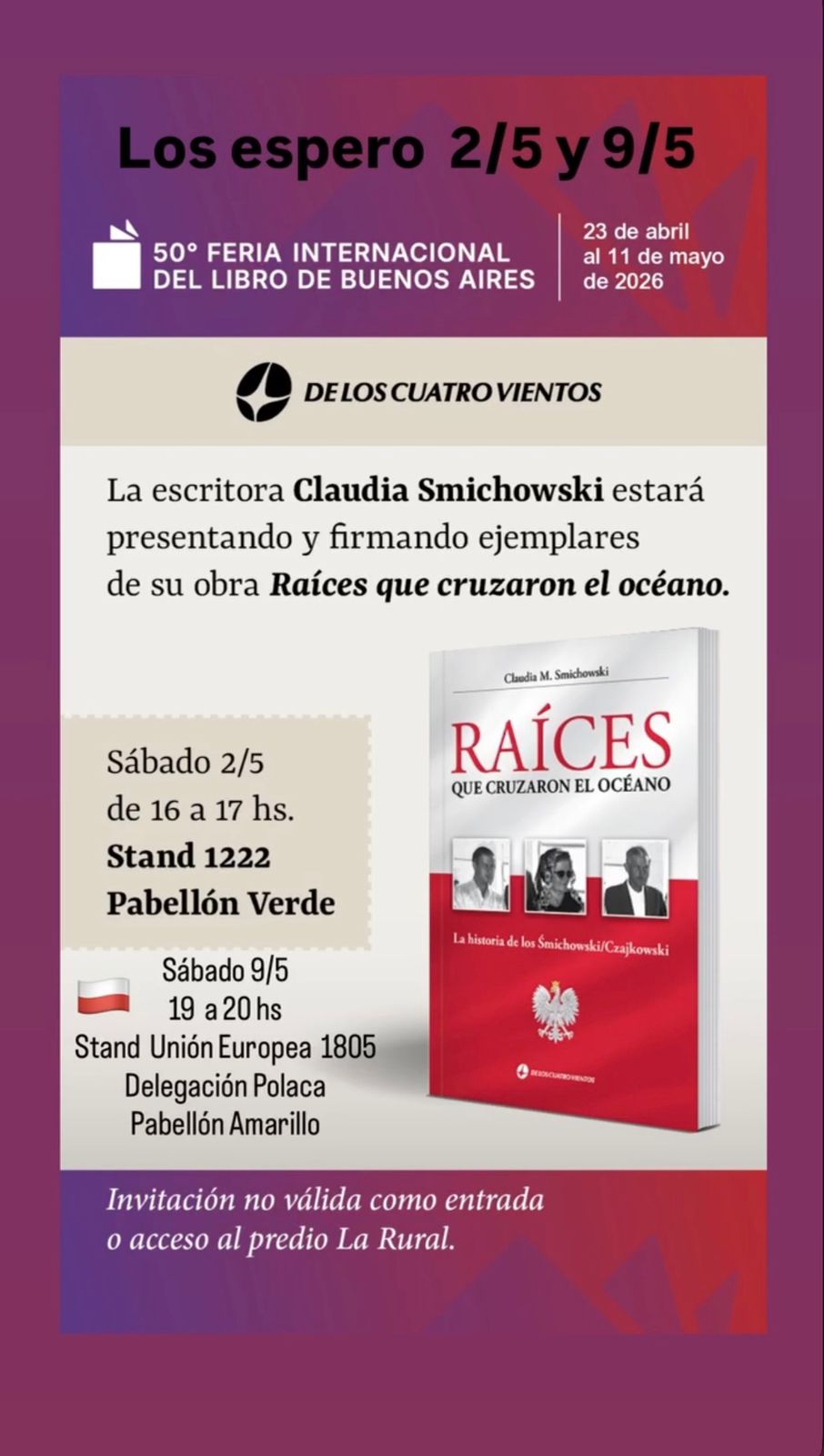 Feria del Libro 2026 en Buenos Aires