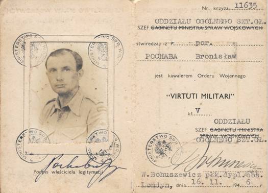 Condecoraciones polacas: Orden de Virtuti Militari