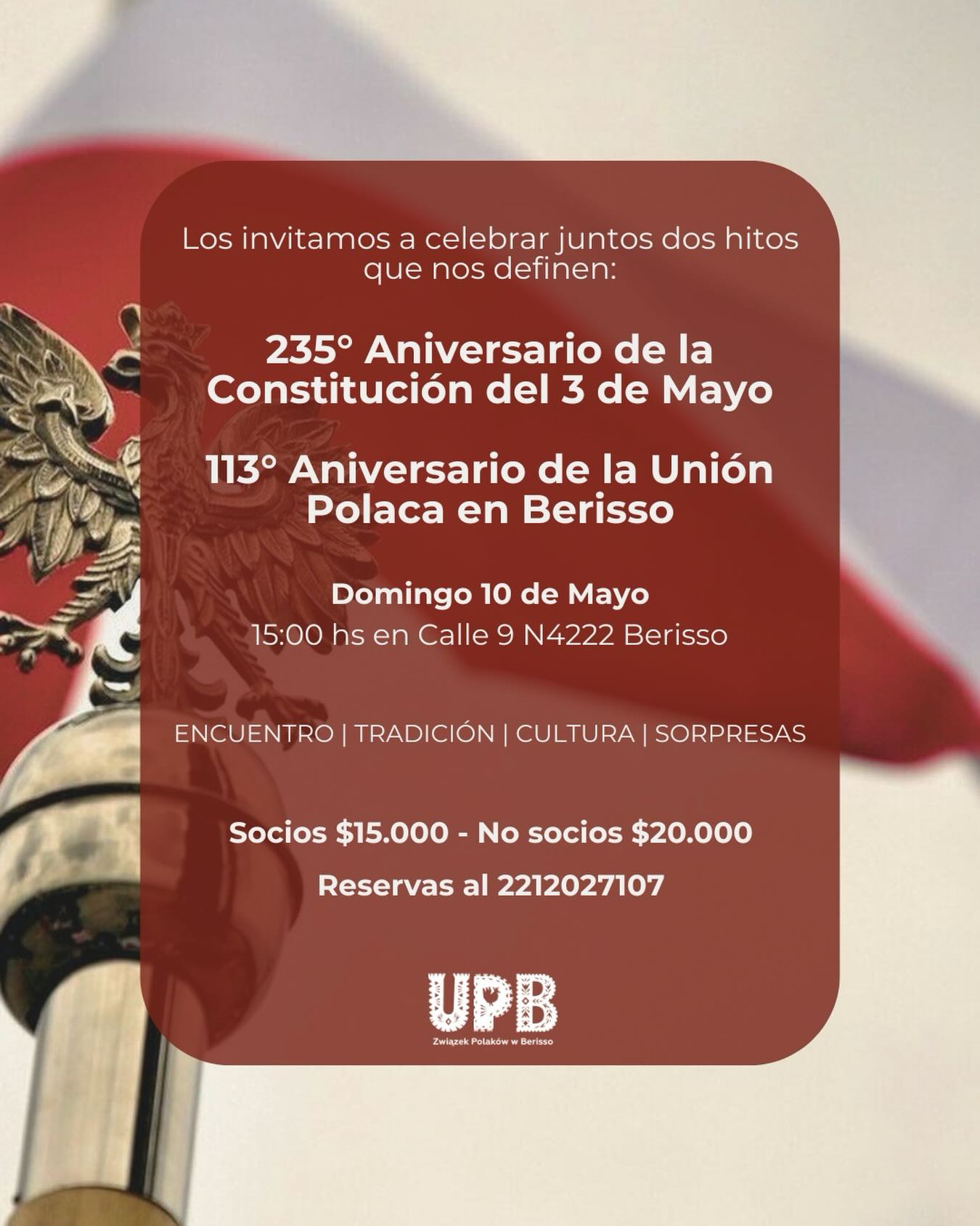 Aniversario de la Unión Polaca en Berisso